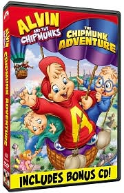 Alvin and the Chipmunks - The Chipmunk  Adventure with Ross Bagdasarian Jr.: DVD Cover