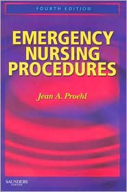 Emergency Nursing Procedures by Jean A. Proehl: Book Cover