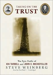 Taking on the Trust by Steve Weinberg: CD Audiobook Cover
