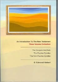 Introduction to the New Testament by D. Edmond Hiebert: Book Cover