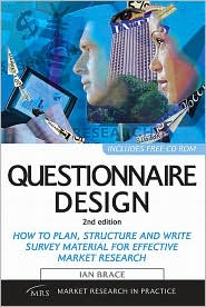 Questionnaire Design by Ian Brace: Book Cover