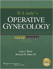 Te Linde's Operative Gynecology by John A. Rock: Book Cover