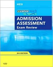 Evolve Reach Admission Assessment Exam Review by HESI: Book Cover