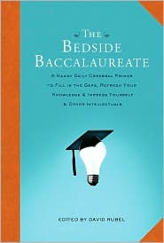 The Bedside Baccalaureate by David Rubel: Book Cover