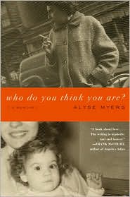 Who Do You Think You Are? by Alyse Myers: Book Cover