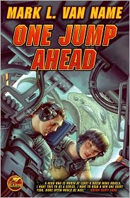 One Jump Ahead (Jon and Lobo Series #1) by Mark L. Van Name: Book Cover