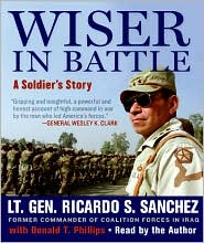 Wiser in Battle by Ricardo S. Sanchez: CD Audiobook Cover