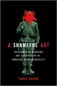 A Shameful Act by Taner Akcam: Book Cover