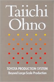 Toyota Production System by Taiichi Ohno: Book Cover