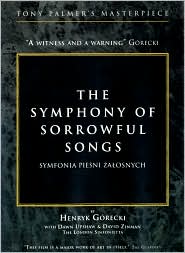 Henyrck Gorecki: Symphony of Sorrowful Songs with Dawn Upshaw: DVD Cover
