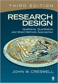 Research Design by John W. Creswell: Book Cover