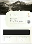 HCSB Pocket New Testament with Psalms and Proverbs Black Genuine Leat