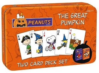 Great Pumpkin Charlie Brown Dbl Deck Playing Cards (B&N Exclusive)