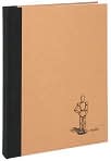 Product Image. Title: Artist Model Icon Kraft Cover Sketchbook 9.5 x 12