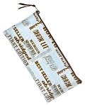Product Image. Title: Jonathan Adler Words Pencil Case (4x9)