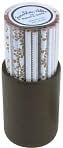 Product Image. Title: Jonathan Adler Bespoke Embossed Bonded Brown Leather Pencil Cup, Set of 24