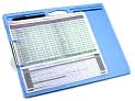 Product Image. Title: Jonathan Adler Flower Blue and Brown Jumbo Lapdesk