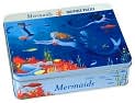 Product Image. Title: Mermaids 100pc Tin Puzzle