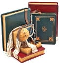 Product Image. Title: Worldly Scholar Resin Bookends Set of 2