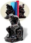 Product Image. Title: Rodin's  Thinker Bookends (Paired Set)