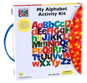 Eric Carle My Alphabet Activity Kit by Loew-Cornell, Incorporated: Product Image