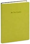 Product Image. Title: Green "Be the Change" Embossed Journal 5x7