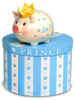 Little Prince Ceramic Piggy Bank