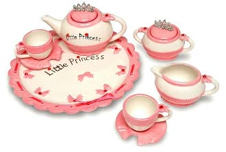 Little Princess Tiara Tea Set by Mud Pie: Product Image