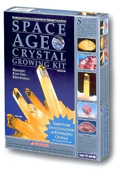 Space Age Crystal Growing Kit: 6 Crystals by Kristal: Product Image