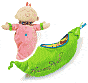 Product Image. Title: Snuggle Pods - Sweet Pea