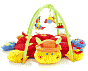 Product Image. Title: Light & Sound Playmat & Gym-Lotty