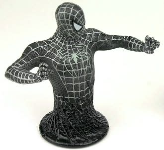 Spider-Man 3 Black Spider-Man Bust by Diamond Collectibles: Product Image