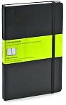 Product Image. Title: Black Moleskine Plain Pages Notebook 5x8