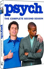 Psych - Season 2 with James Roday: DVD Cover