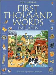 First Thousand Words in Latin by Heather Amery: Book Cover