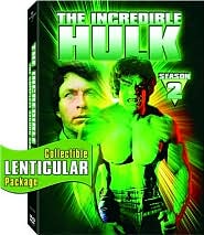 The Incredible Hulk - Season 2 with Bill Bixby: DVD Cover