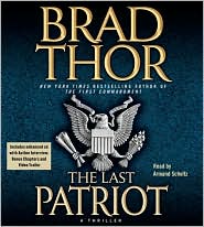 The Last Patriot by Brad Thor: CD Audiobook Cover