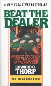 Beat The Dealer by Edward O. Thorp: Book Cover