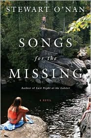 Songs for the Missing by Stewart O'Nan: Book Cover