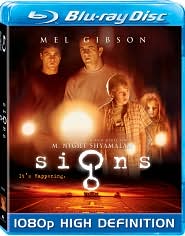 Signs with Mel Gibson: Blu-ray Cover