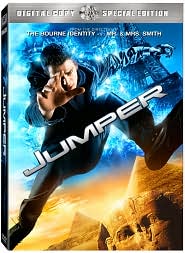 Jumper with Hayden Christensen: DVD Cover