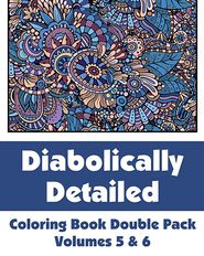 Diabolically Detailed Coloring Book Double Pack