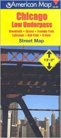 Chicago, Illinois Low Underpass Map