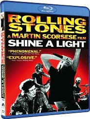 Shine a Light with The Rolling Stones: Blu-ray Cover