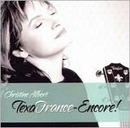 Texafrance Encore by Christine Albert: CD Cover
