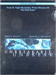 Unbreakable with Bruce Willis: DVD Cover