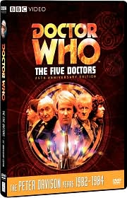 Doctor Who: The Five Doctors with William Hartnell: DVD Cover