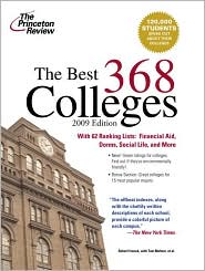 Best 368 Colleges (Princeton Review 2009 Edition) by Robert Franek: Book Cover