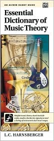Essential Dictionary of Music Theory by L. C. Harnsberger: Book Cover