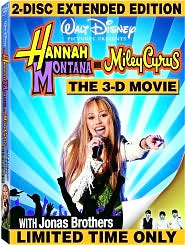 Hannah Montana and Miley Cyrus - Best of Both Worlds 3D Concert with Miley Cyrus: DVD Cover